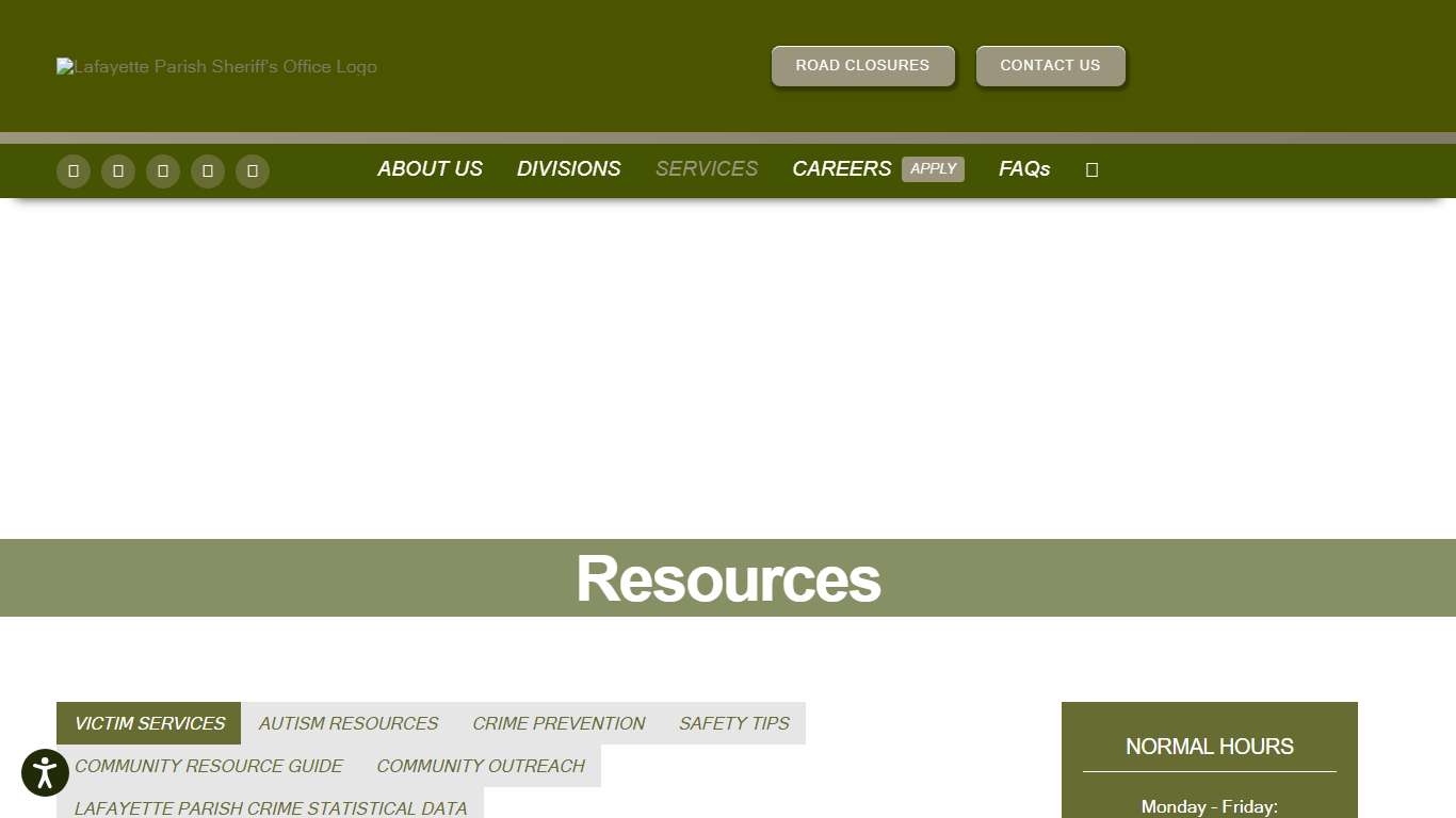 Victim Services Lafayette Parish Sheriff's Office